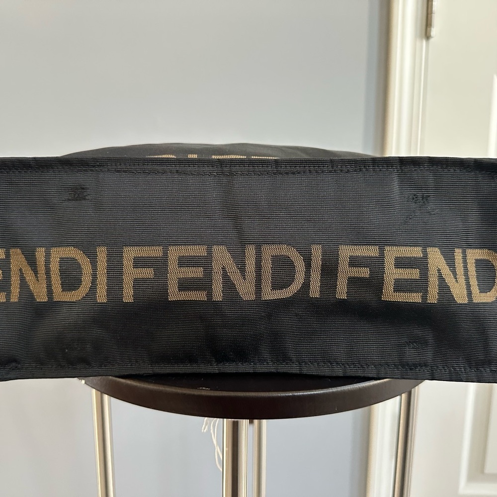 FENDI BUNDLE Canvas Shopper Tote & Zucca Bifold Wallet Set - Authentic - Picture 12 of 17